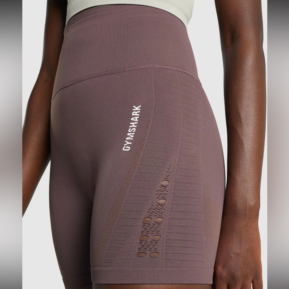 Gymshark Energy Seamless Shorts - Brown (S)
